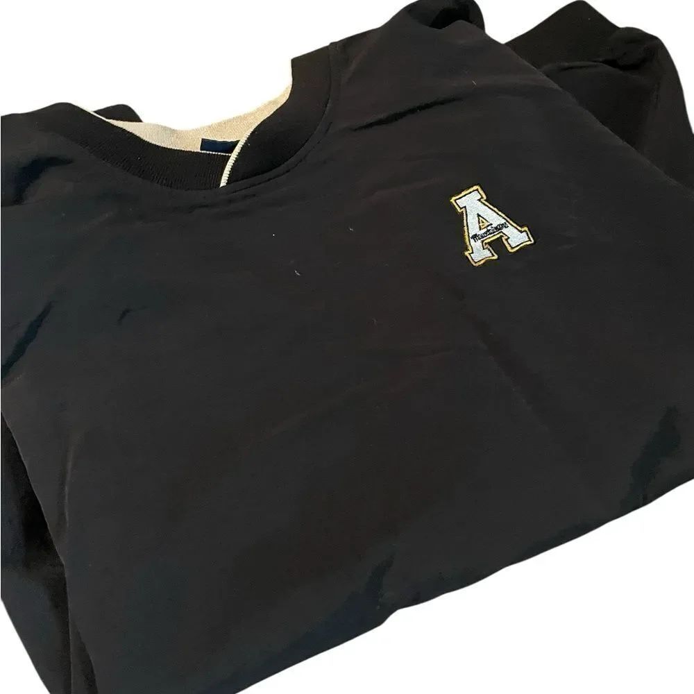 Antigua size XL Black Sweatshirt with Embroidered A Logo ASU like new